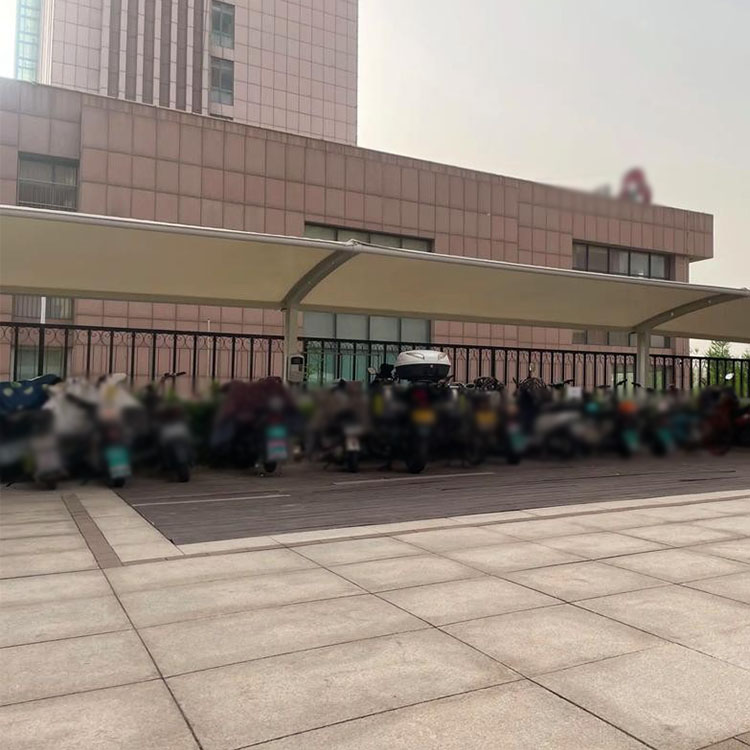 益阳膜结构电动车棚