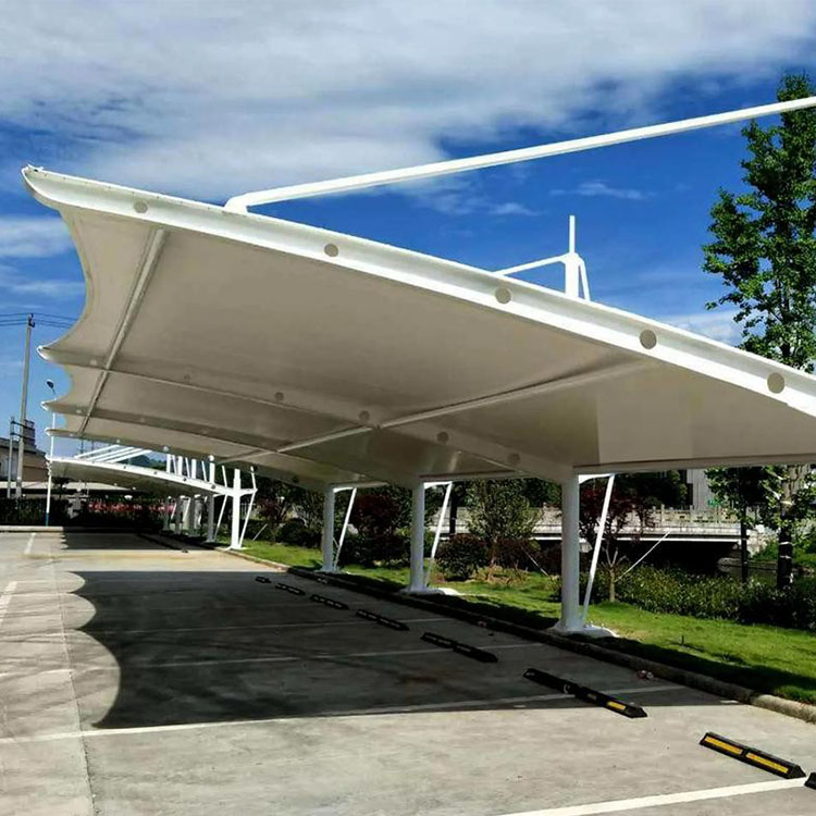 益阳膜结构汽车棚