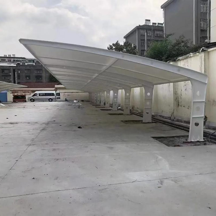 益阳膜结构汽车棚
