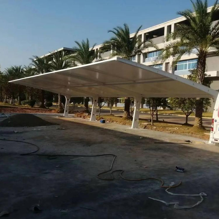 益阳膜结构汽车棚