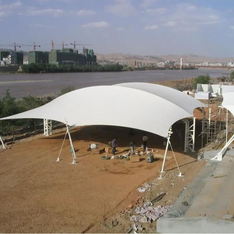 益阳膜结构汽车棚